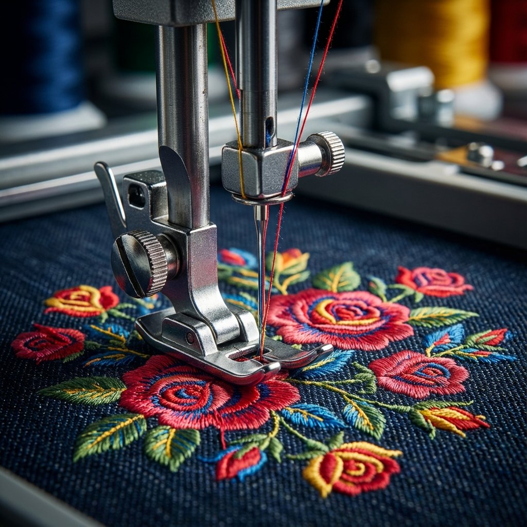Embroidery Process